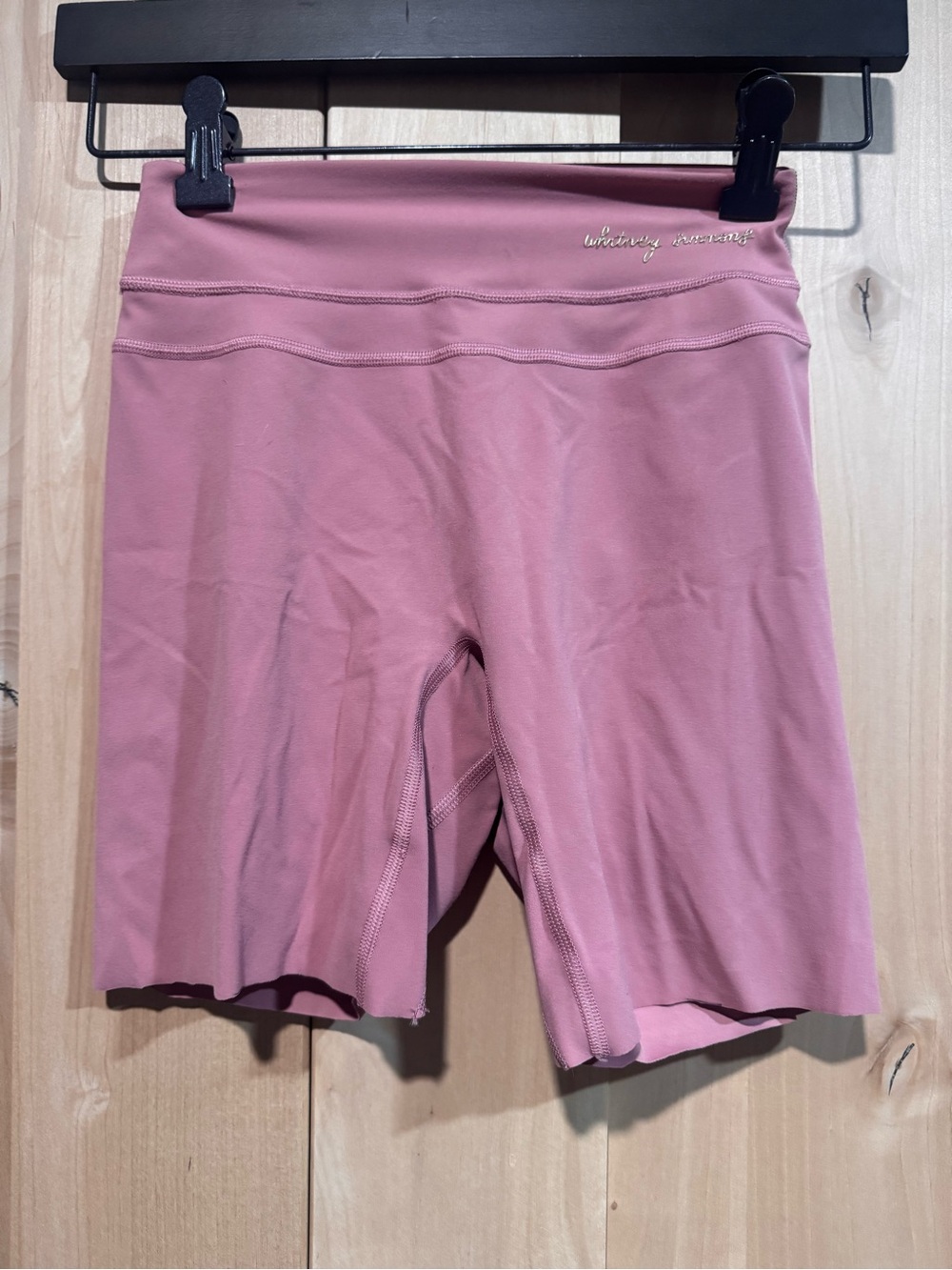 Gymshark Women's High-Rise Pink Bike Shorts
